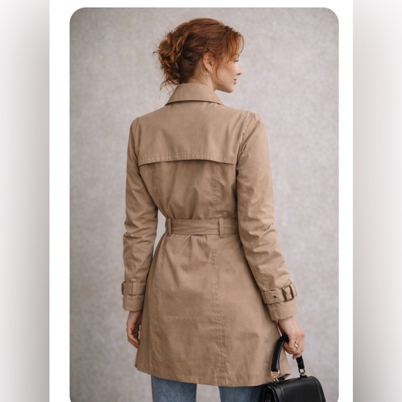 Anthropologie Elevenses ruffle tench coat - Picture 7 of 7